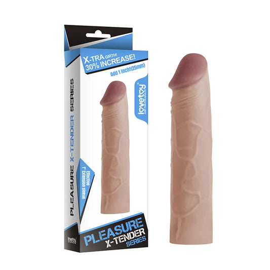 Pleasure X-Tender 2.5 cms Extra Flesh