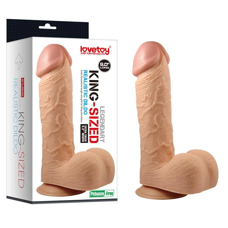 Legendary King Sized Realistic Dildo 9''